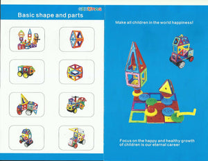 Playmag 48 Piece Magnetic Building Panels (TP48)