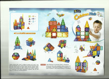 Load image into Gallery viewer, Children&#39;s Hub Magnetic Tiles 60Pcs (T6)