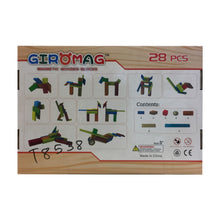 Load image into Gallery viewer, Giromag 28 Piece Magnetic Wooden Blocks (T8538)
